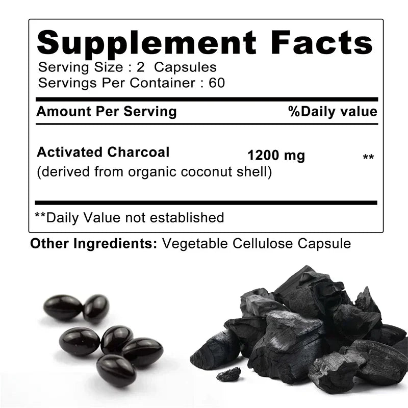 Organic Coconut Charcoal â Detox & Digestive Support