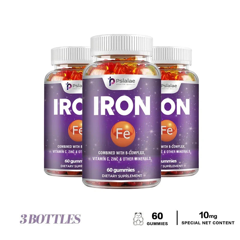 Iron Gummies â With Vitamin C for Energy & Immunity