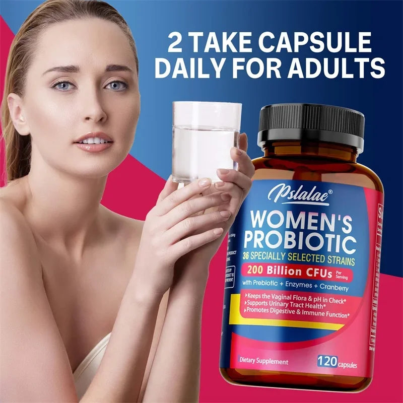 Women’s Probiotics – Balance Gut Bacteria & Weight Control