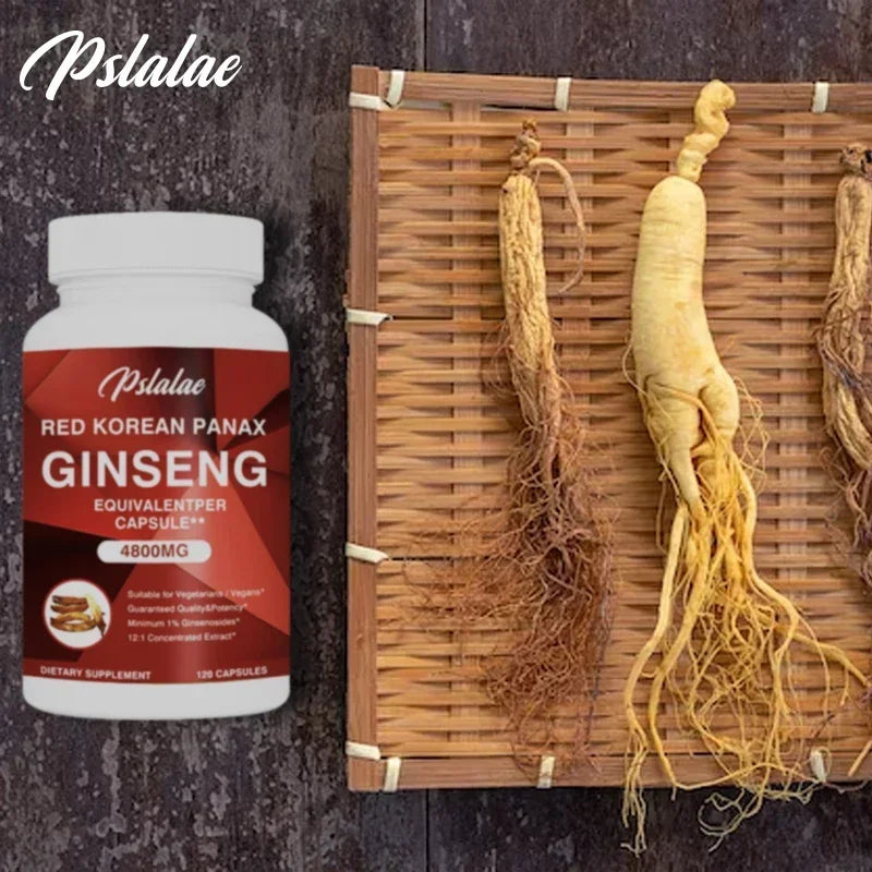 Korean Red Ginseng 4,800mg â Energy & Vitality Boost