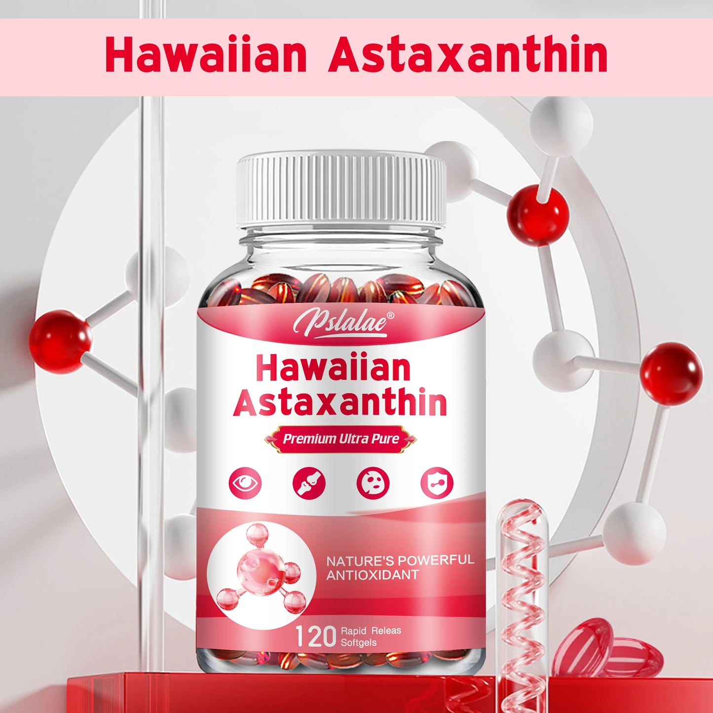 Astaxanthin â Non-GMO Eye, Skin & Joint Support