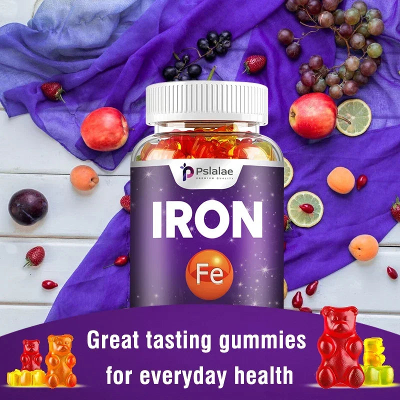 Iron Gummies â With Vitamin C for Energy & Immunity