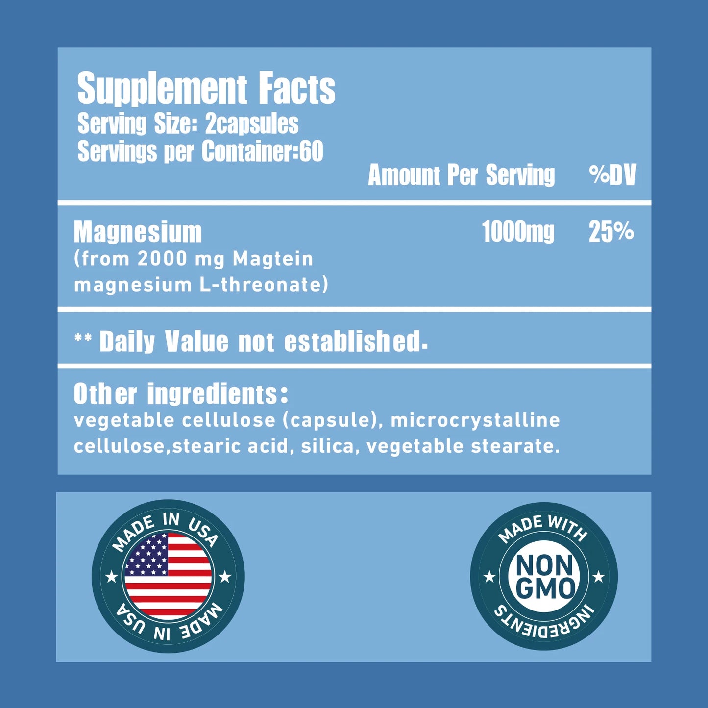Magnesium L-Threonate â Boost Focus & Brain Energy