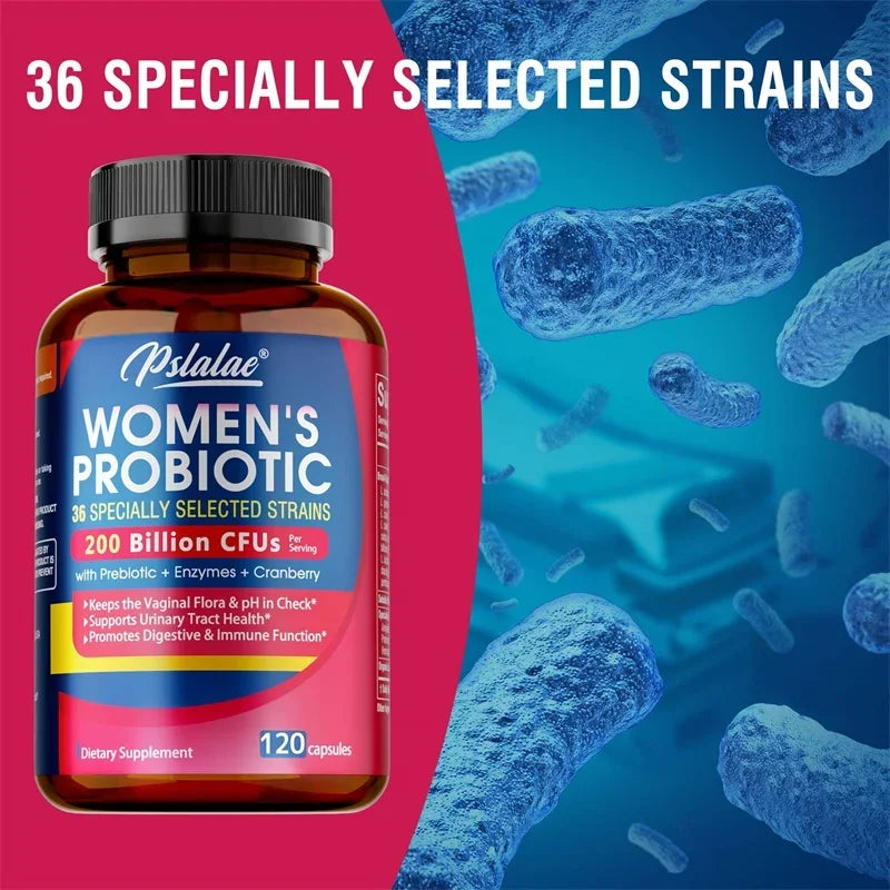 Women’s Probiotics – Balance Gut Bacteria & Weight Control