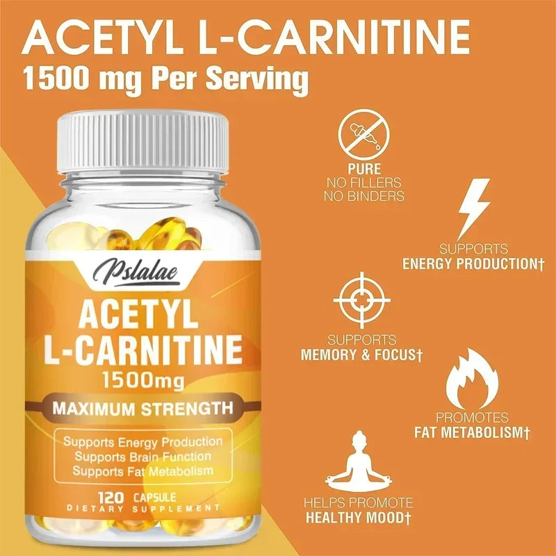 Acetyl L-Carnitine – Boost Natural Energy & Concentration