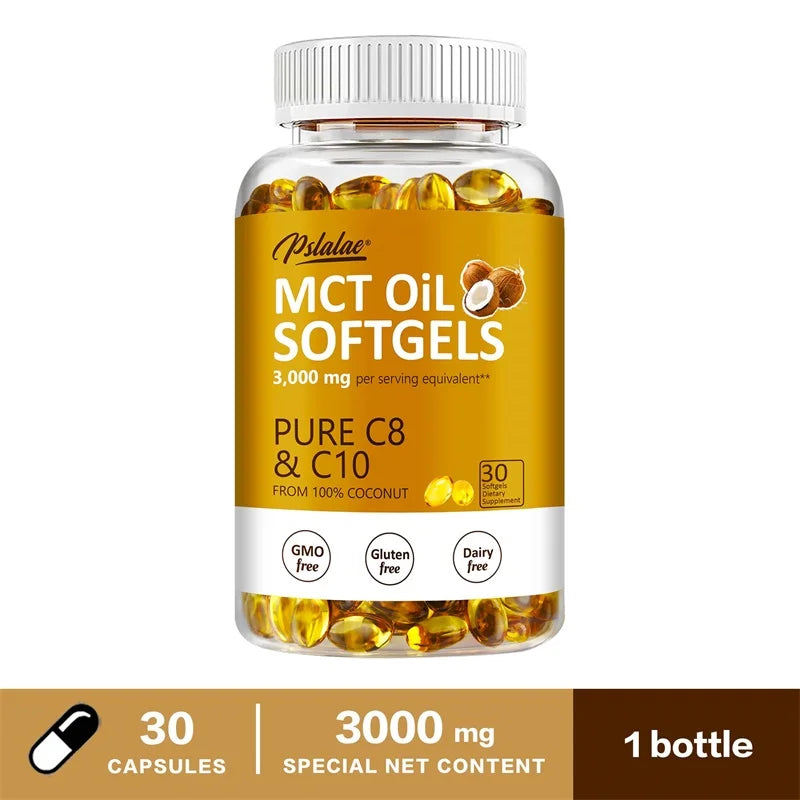 MCT Oil Capsules – Fat Burner & Focus Support