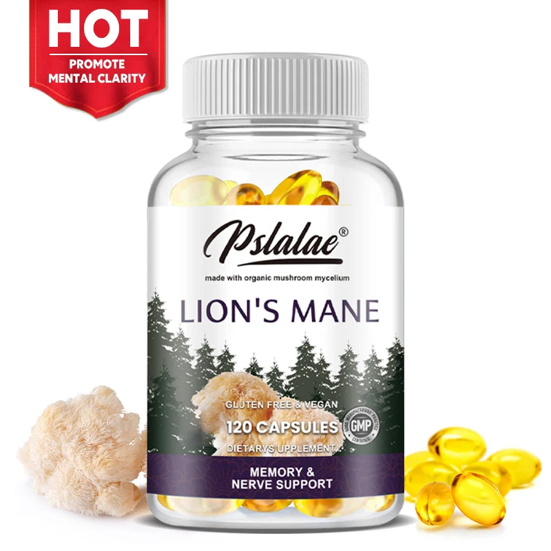 Premium Lion's Mane â Brain & Cognitive Support