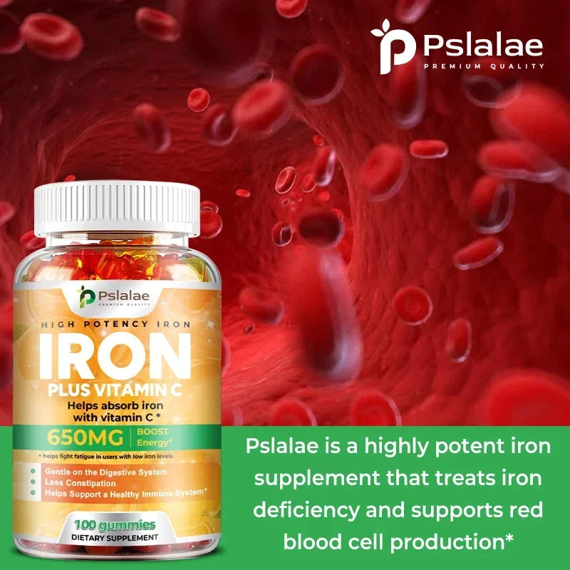 Iron 650mg Gummies â Gentle Digestive & Immune Aid