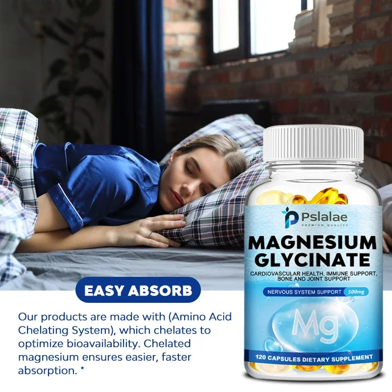 Magnesium Glycinate â Relaxation, Muscle & Heart Support
