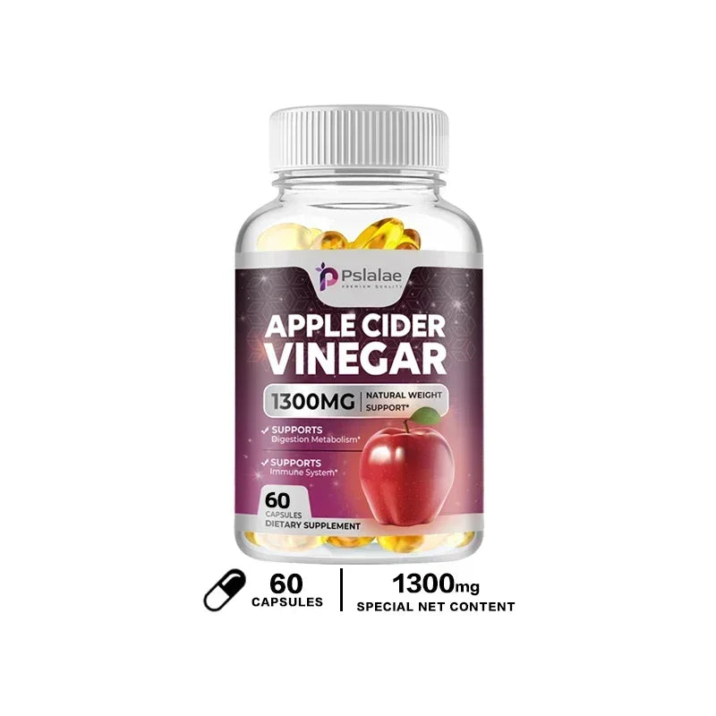 Apple Cider Vinegar Capsules – Detox & Wellness Formula
