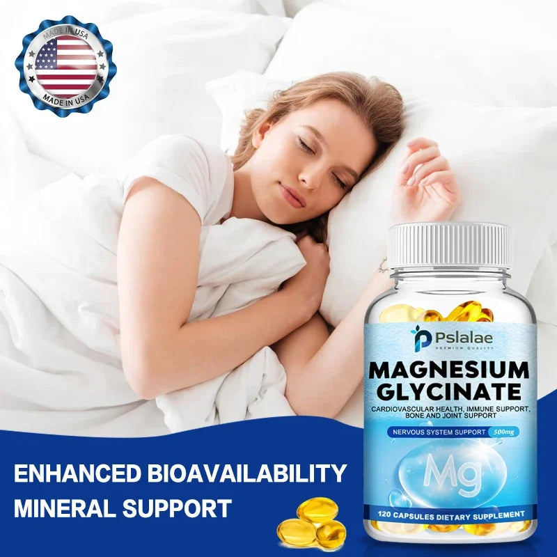 Magnesium Glycinate â Relaxation, Muscle & Heart Support