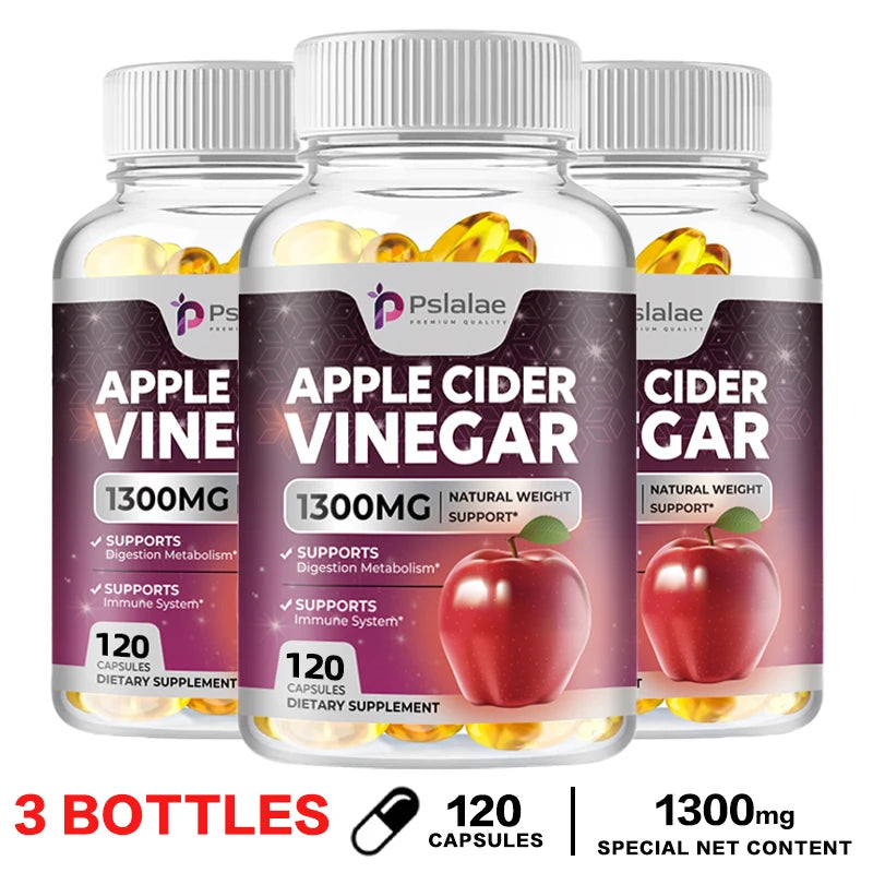 Apple Cider Vinegar Capsules – Detox & Wellness Formula