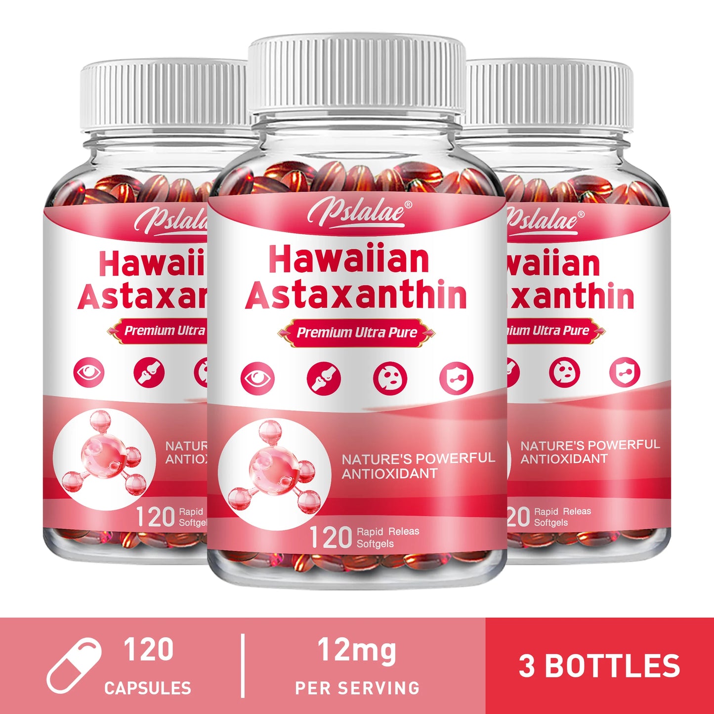 Astaxanthin â Non-GMO Eye, Skin & Joint Support