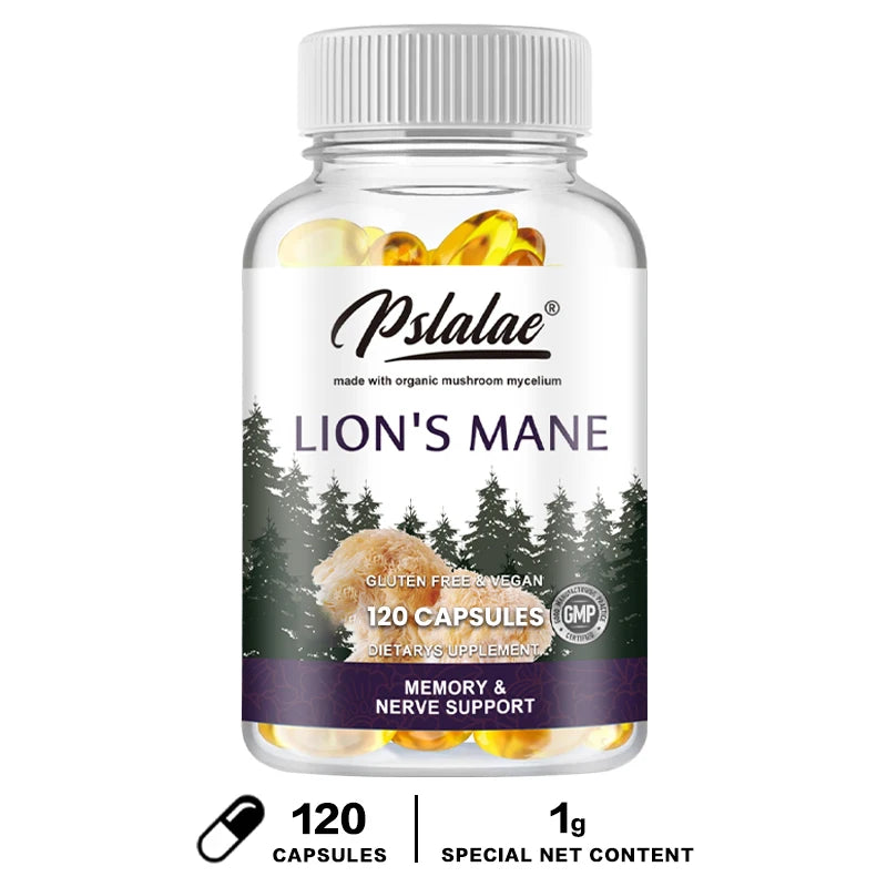 Premium Lion's Mane â Brain & Cognitive Support