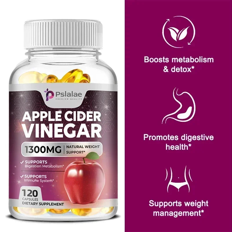 Apple Cider Vinegar Capsules – Detox & Wellness Formula