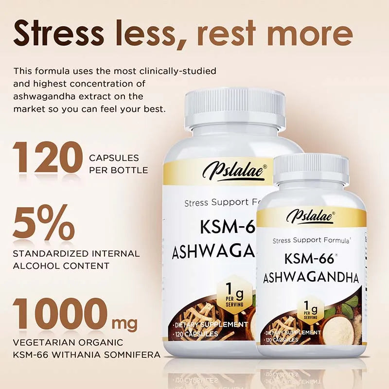 KSM-66 Ashwagandha – Energy, Vitality & Stress Support