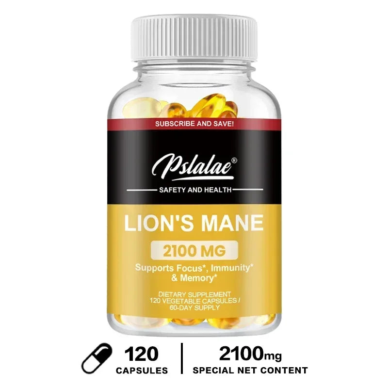 Natural Lion’s Mane Mushroom – Cognitive & Brain Health Boost