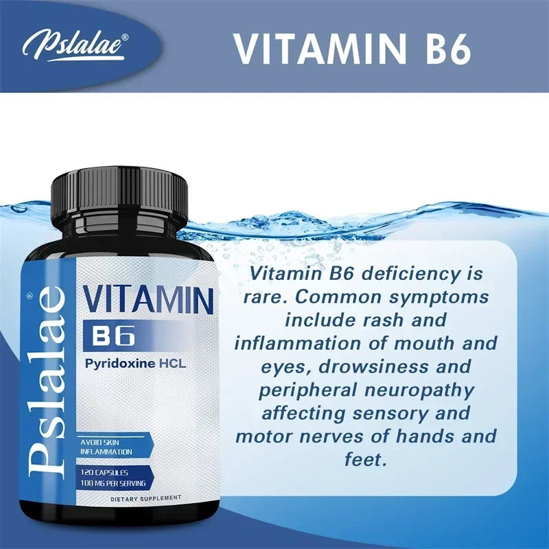 Vitamin B6 â Boost Metabolism & Immune Health