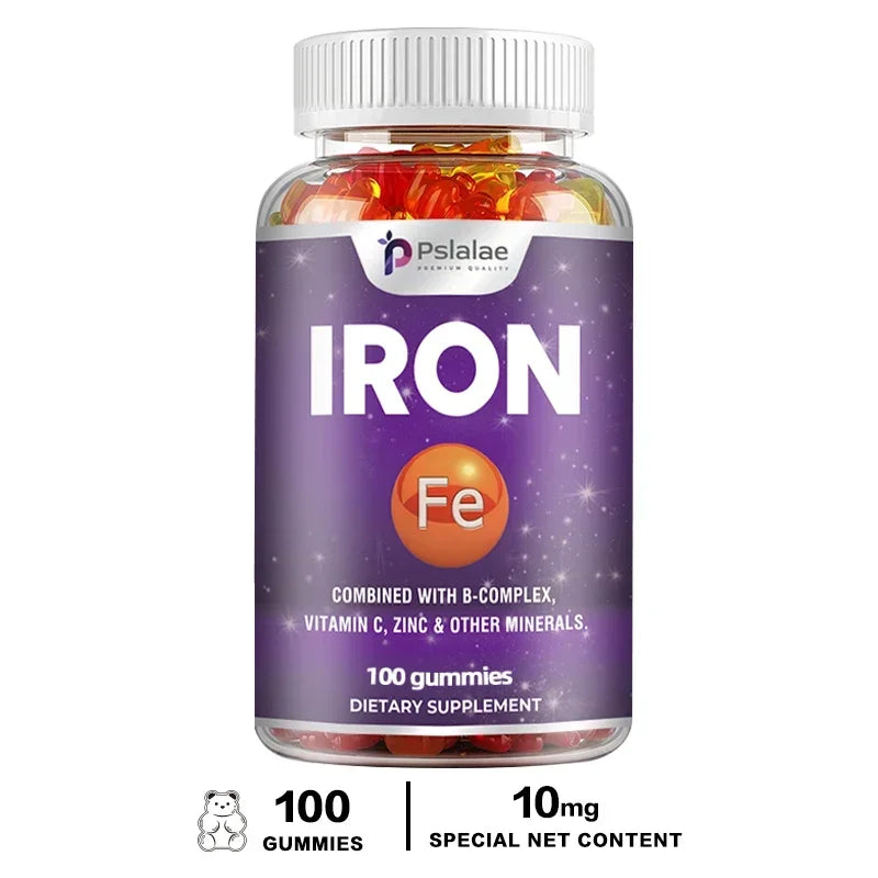 Iron Gummies â With Vitamin C for Energy & Immunity