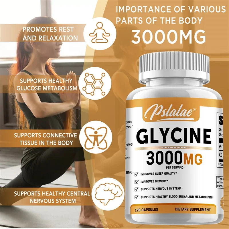 Glycine Capsules â Promote Deep Sleep & Appetite Control