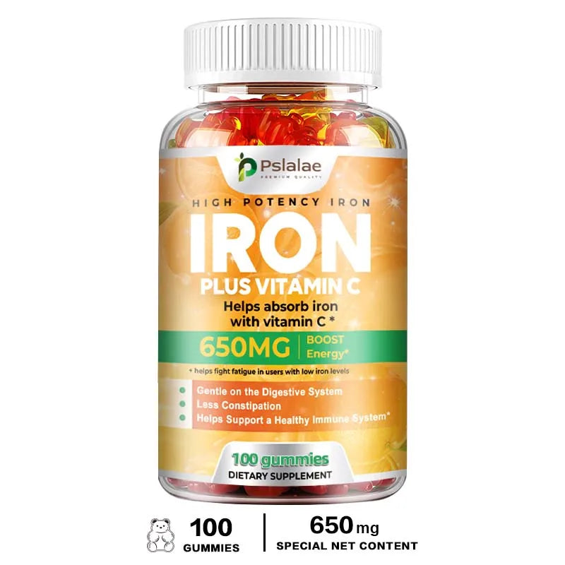 Iron 650mg Gummies â Gentle Digestive & Immune Aid