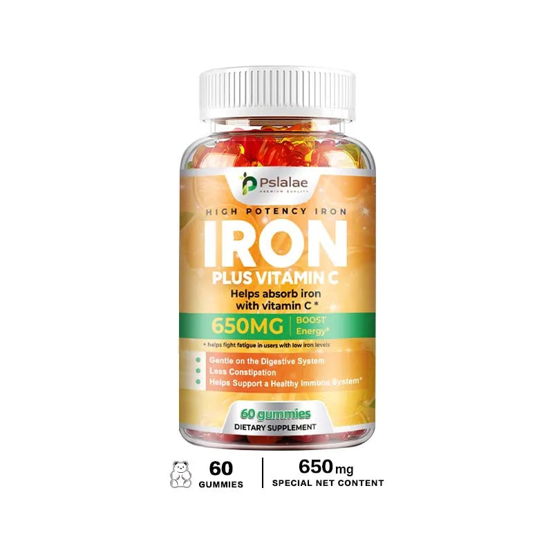 Iron 650mg Gummies â Gentle Digestive & Immune Aid
