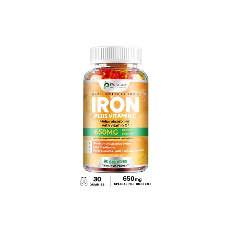 Iron 650mg Gummies â Gentle Digestive & Immune Aid