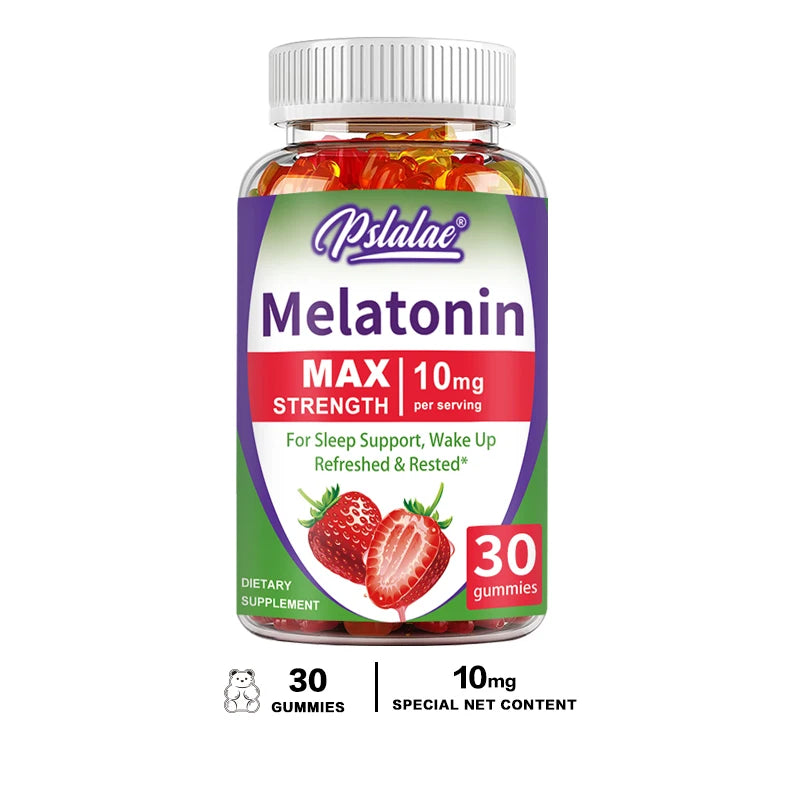 Melatonin Gummies 10mg – Fall Asleep Naturally & Rest Better