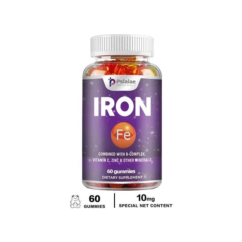 Iron Gummies â With Vitamin C for Energy & Immunity