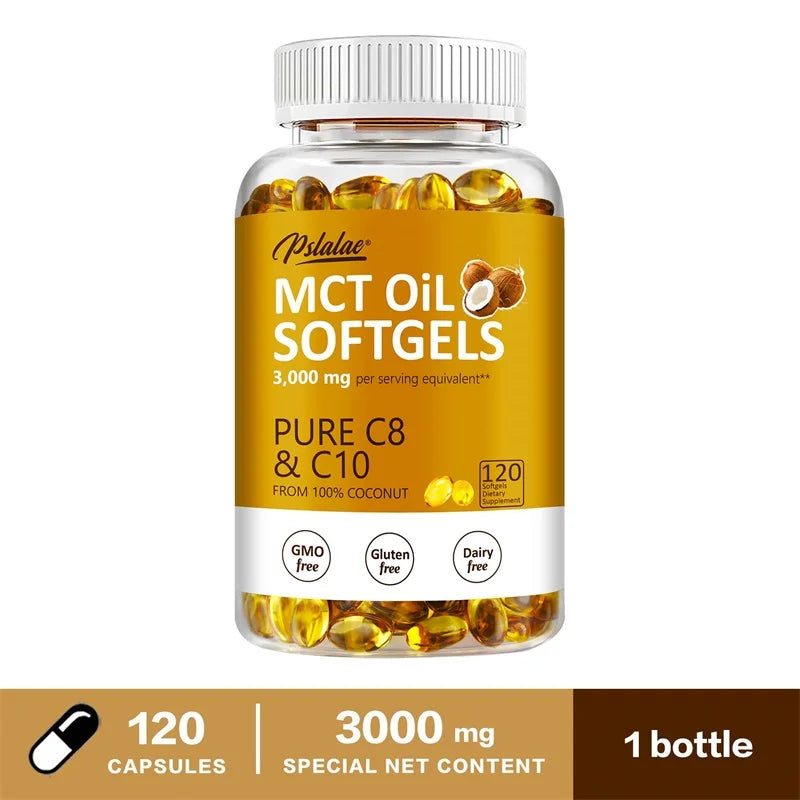 MCT Oil Capsules – Fat Burner & Focus Support