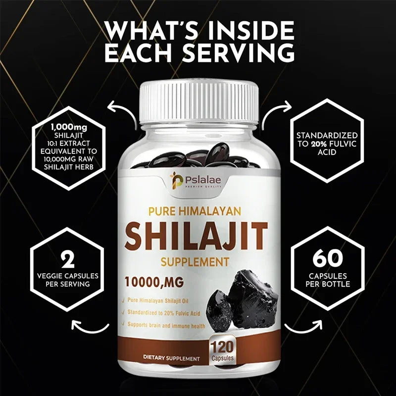 Shilajit – Nutrient Absorption & Energy Support