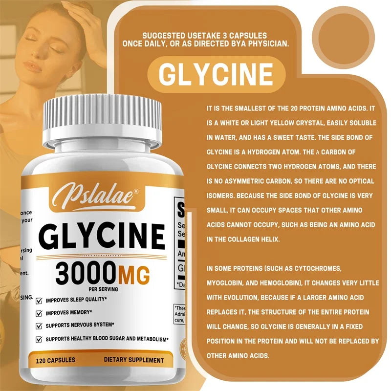 Glycine Capsules â Promote Deep Sleep & Appetite Control