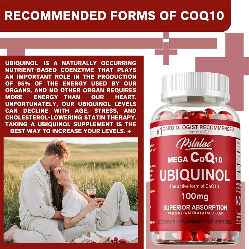 CoQ10 Ubiquinol – Heart Health & Vitality Support