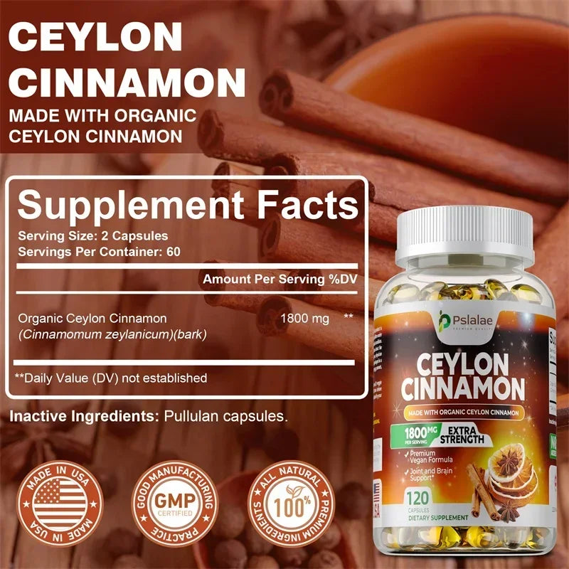 Ceylon Cinnamon – Supports Heart, Brain & Vitality