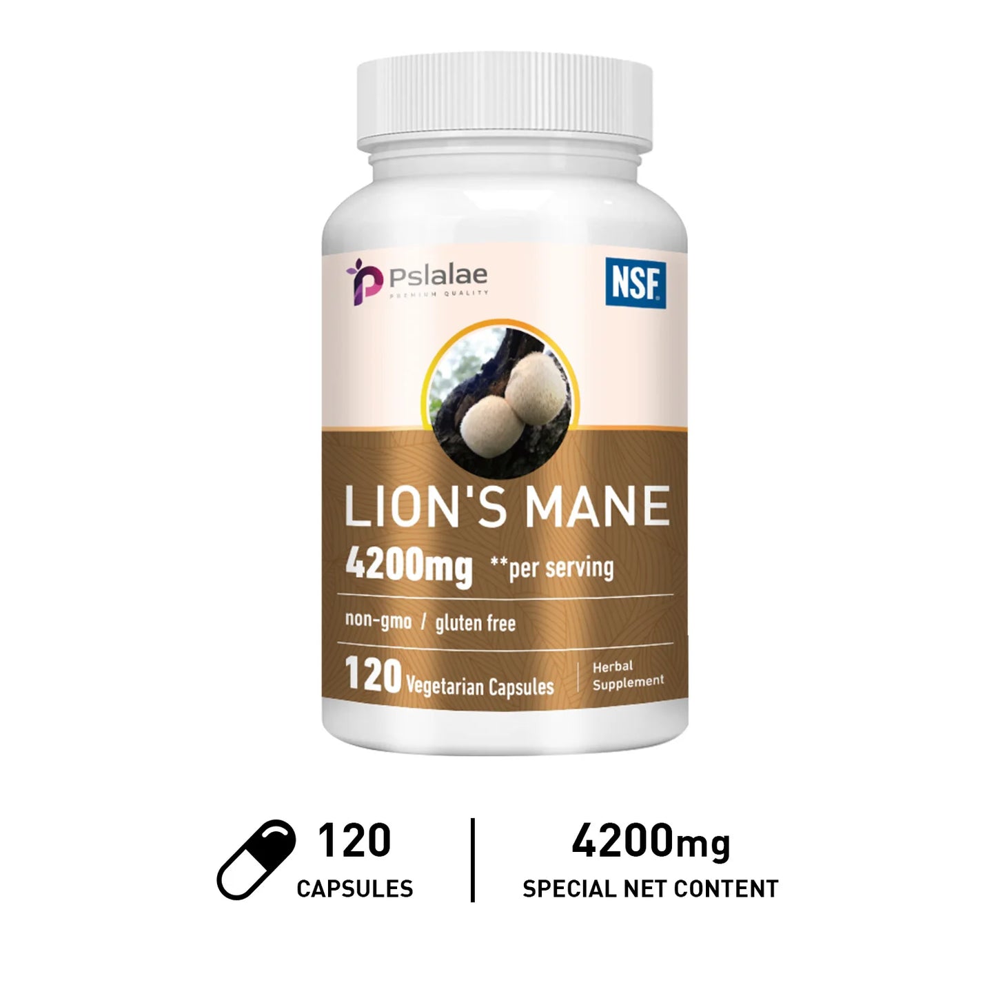 Lion’s Mane Supplement – Stress Relief & Cognitive Boost