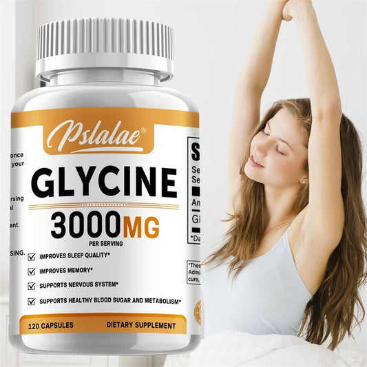 Glycine Capsules – Promote Deep Sleep & Appetite Control