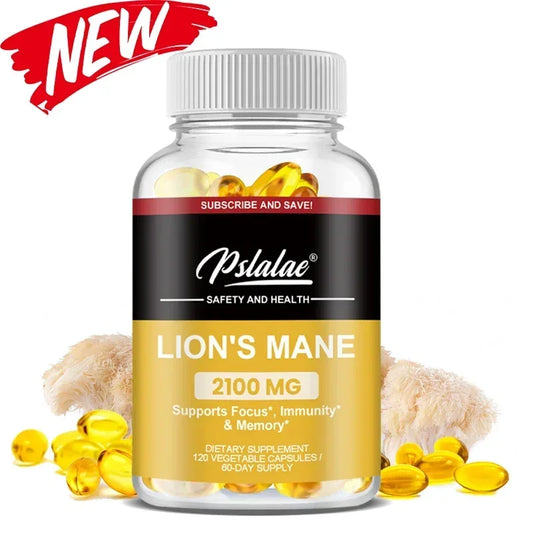 Natural Lion’s Mane Mushroom – Cognitive & Brain Health Boost
