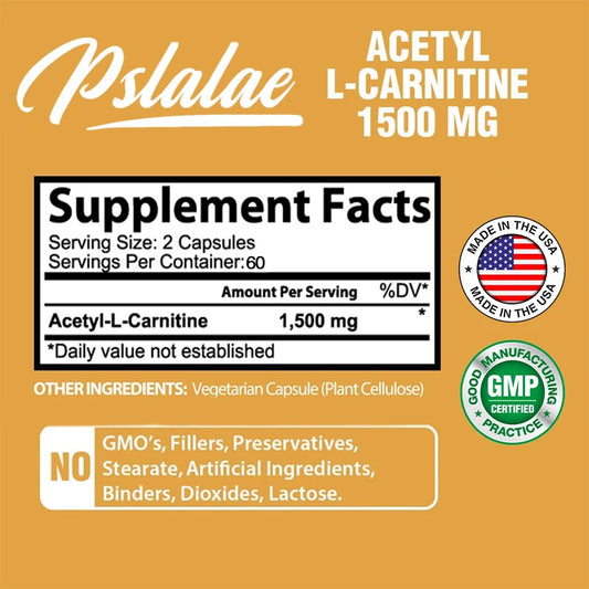 Acetyl L-Carnitine – Boost Natural Energy & Concentration
