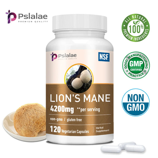 Lion’s Mane Supplement – Stress Relief & Cognitive Boost