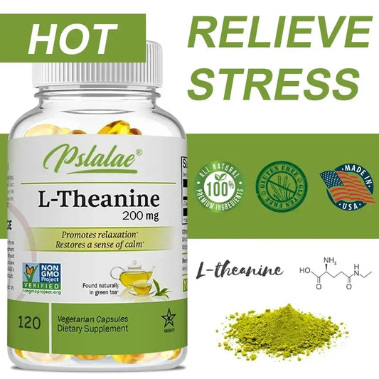 L-Theanine Supplement – Focus, Calm & Concentration