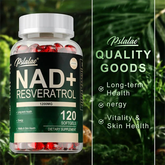 NAD+ Resveratrol – Skin, Hair & Joint Health Boost