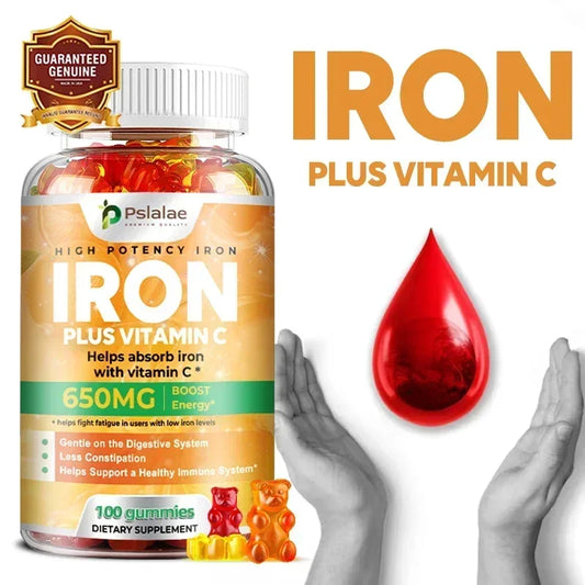 Iron 650mg Gummies – Gentle Digestive & Immune Aid