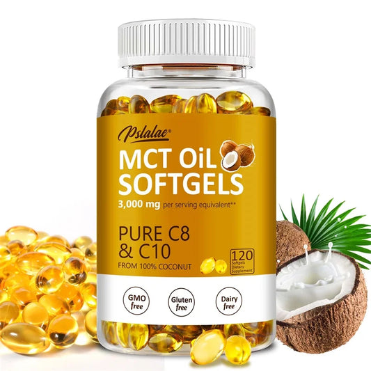 MCT Oil Capsules – Fat Burner & Focus Support