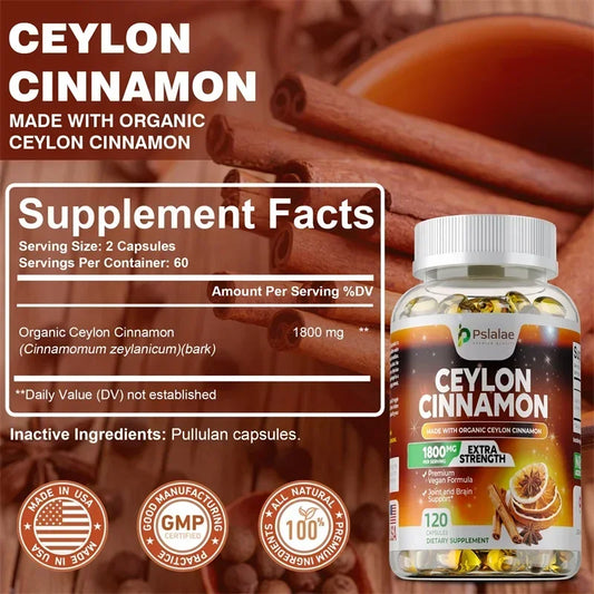 Ceylon Cinnamon – Supports Heart, Brain & Vitality